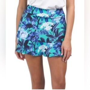 Tommy Bahama Athletic Skort Tennis Pickleball Gym Inner Pockets S Blue ruffles
